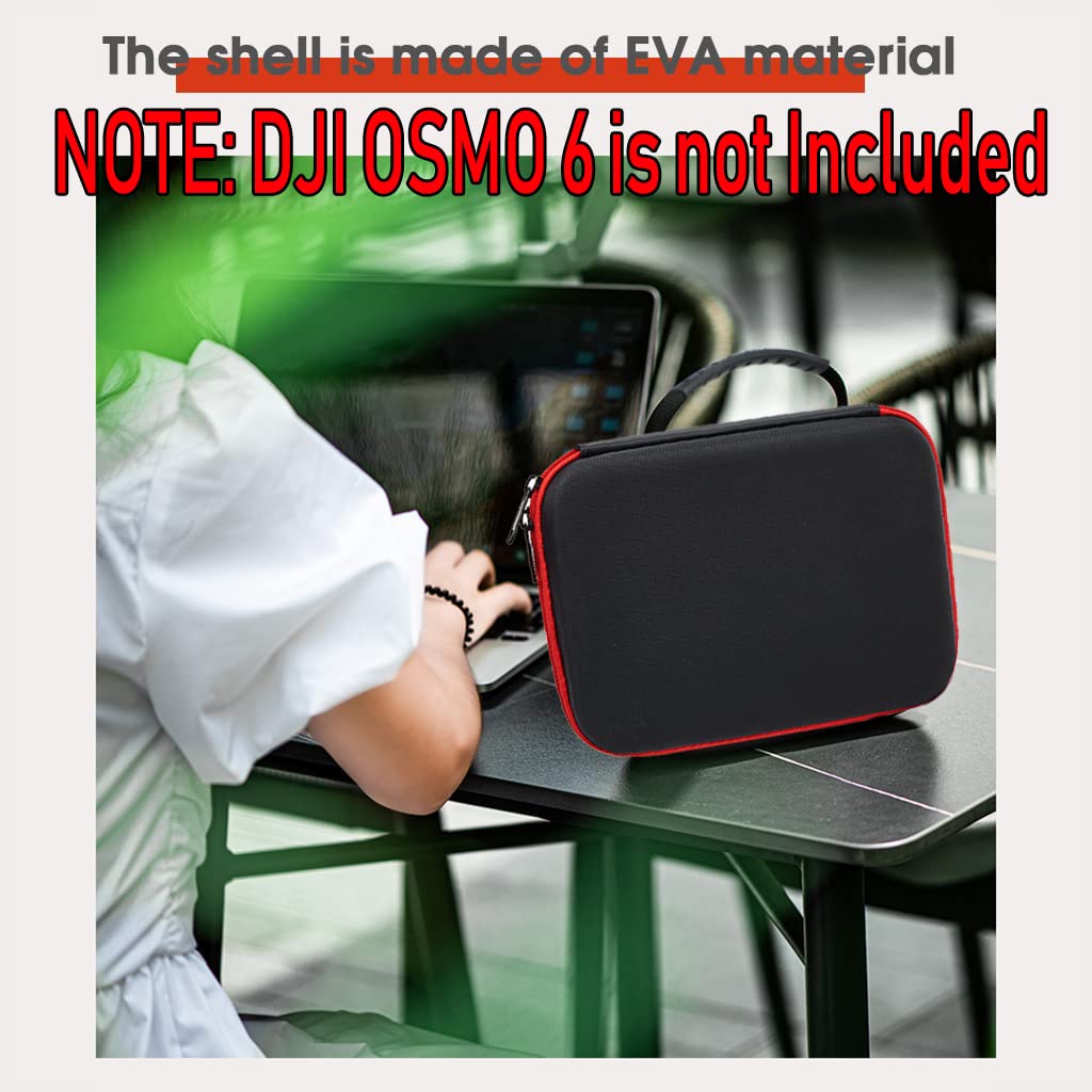 ZORBES Storage Bag for DJI Osmo Mobile 6, Hard Shell Portable Case Phone Stabilizer Carrying Case for DJI OM6-Handheld Smartphone Gimbal Stabilizer and Accessories (Only Case Not Include DJI product) ZORBES Storage Bag for DJI Osmo Mobile 6, Hard Shell Portable Case Phone Stabilizer Carrying Case for DJI OM6-Handheld Smartphone Gimbal Stabilizer and Accessories (Only Case Not Include DJI product)